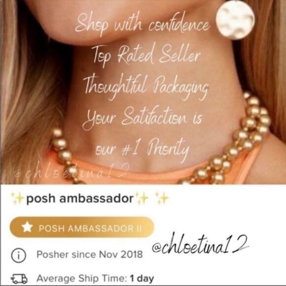 New Gold Oval Hoop Dangle Drop Earrings - Picture 9 of 9